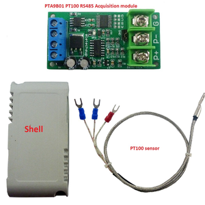 DC 8-24V PT100 Resistencia térmica de platino al convertidor de temperatura RS485 Modbus Rtu RTD Kit de módulo de sensor PTA9B01 - Product Image 2