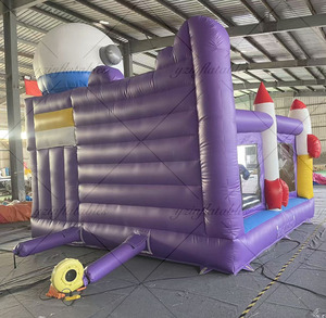 Tàu Vũ Trụ Sẵn Sàng Để Tàu <span class=keywords><strong>2025</strong></span> Hot Bán 0.55Mm Pvc Bạt Nhảy Nhà <span class=keywords><strong>Inflatable</strong></span> Bouncer Trẻ Em Trong Nhà Sân Chơi Với Slide - Product Image 3