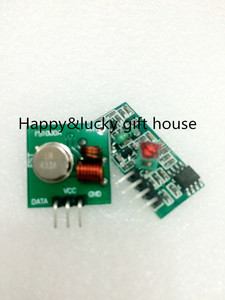 TX RX 433mh ricevitore trasmettitore 433Mhz RF modulo trasmettitore e ricevitore 5V DC 433MHZ Wireless S - Product Image 1