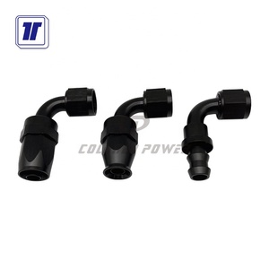 Phụ Tùng Xe Đua Phụ Kiện Nhiên Liệu PTFE Khóa Đẩy Xoay 90 Độ Bằng Nhôm - Product Image 4