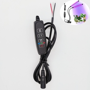 5V 12V Usb Cable <strong>With</strong> Color <strong>Dimmer</strong> On/Off Power Timer Plant <strong>Lamp</strong> Switch - Product Image 2