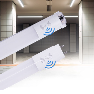 China Share <strong>2025</strong> <strong>T8</strong> <strong>LED</strong> Linear Light Tube 18W 20W 2FT 4FT 5FT with Microwave Motion Sensor DLC ETL Approved IP65 Rated PC Body