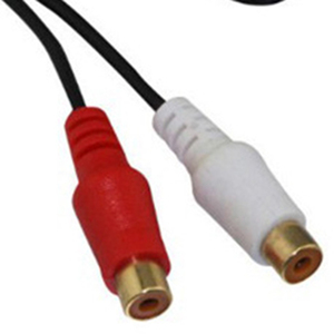 Altavoz de coche a 2 RCA, convertidor de salida de línea de alto a bajo nivel, amplificador de salida, adaptador, piezas electrónicas automáticas - Product Image 3