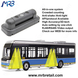 HPC168 Buses Door Count Passenger Head Sensors 3D Camera Passenger Counter Device Smart Bus Automated Passenger <strong>Counting</strong> <strong>System</strong> - Product Image 2