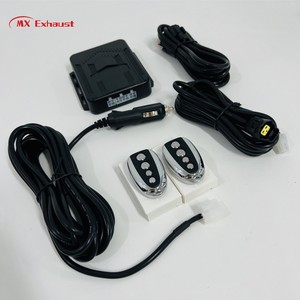 2.5&quot; Inlet (2 Muffler )Performance Electric Cutout <strong>Valve</strong> Valvetronic Exhaust Valved Muffler with Remote Control <strong>Tip</strong> - Product Image 3