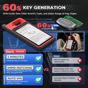 2025 Autel MaxiIM KM100 autel Km100e Key Fob Herramienta de inmovilización de programación 2PCS Autel IKEY Key Generation OBD IMMO Key Learning