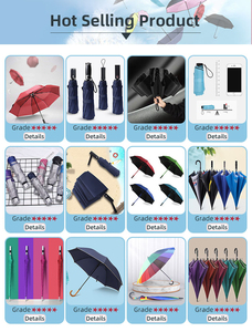 便宜的自定义徽标照片图像打印自动3折叠伞在包装礼品盒 - Product Image 6