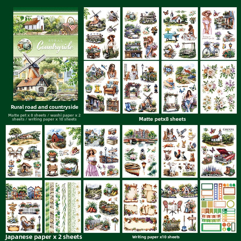 A Countryside Scenes(green)