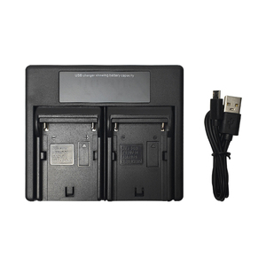 索尼NP-F970数码相机电池5V/2A输入3A输出双USB充电器，12w功率防抱死制动系统材料ce认证 - Product Image 2