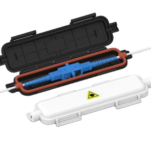 Scatola di giunzione in fibra Mini SC 1 nucleo, compatto leggero per reti FTTH - Product Image 1