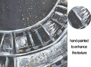 Cô Gái Màu Đen Vải Tường Nghệ Thuật Vàng Môi Đỏ Châu Phi Người Phụ Nữ Mỹ Bộ Lạc Dây Chuyền Bản địa Đen Nghệ Thuật Bức Tranh Phòng Ngủ Trang Trí Nội Thất Đã Sẵn Sàng - Product Image 5