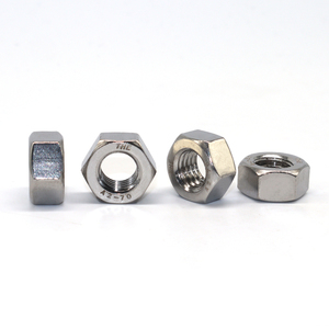 Écrou hexagonal en acier inoxydable DIN934 Prix d'usine M1 M1.4 M1.6 M2 M2.5 M3 M4 M5 M6 M8 Écrou hexagonal personnalisé - Product Image 4