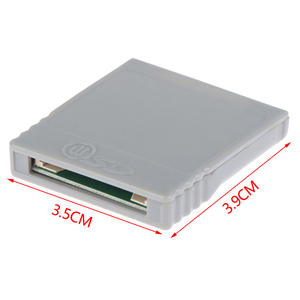 เครื่องอ่านการ์ดหน่วยความจำ Nintendo wisd Converter SD Flash Card อะแดปเตอร์สำหรับ NGC GameCube อุปกรณ์เสริมสำหรับเกม - Product Image 6