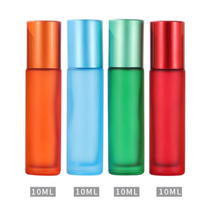 ミニポータブル5ml 15ml 20mlロールオンガラス香水ボトルエッセンシャルオイル消臭剤10mlボール用スキンケア用 - Product Image 3