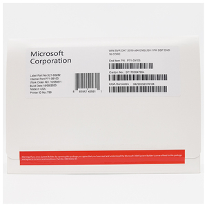 Win Server 2019 Datacenter Dvd Pack Win Server 2019 Dat Retail Key - Product Image 1