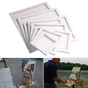 Wholesale 100% Cotton Professional Blank <strong>Canvas</strong> 16x 20 Inch Stretched White <strong>Canvas</strong> for Beginner and Artist Painting