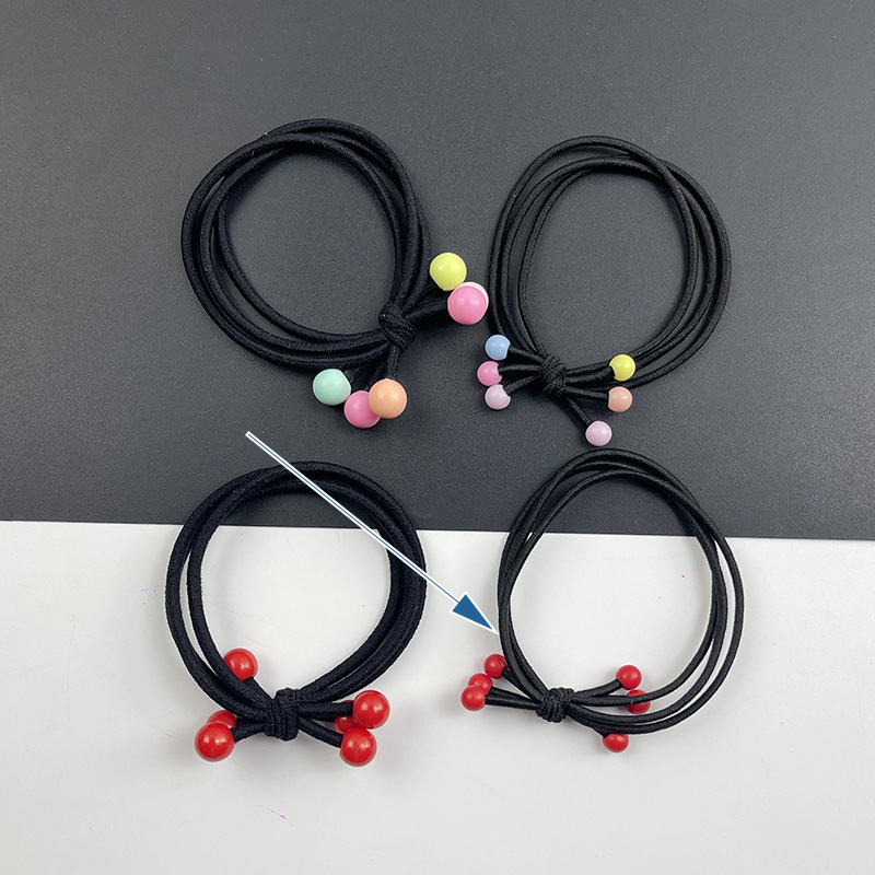 AL110-4 Perles rouges de 5 mm