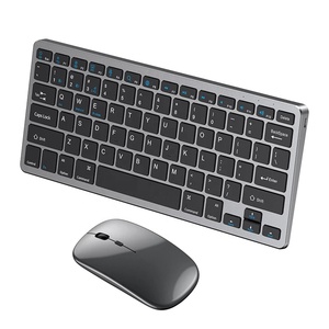 Bluetooth <strong>Keyboard</strong> and <strong>Mouse</strong> Combo <strong>2</strong>.4G+BT Dual Mode Rechargeable Office <strong>Keyboard</strong> and <strong>Mice</strong> Set for Laptop Desktop Notebook - Product Image 2