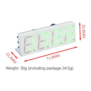 WiFi timing <strong>clock</strong> <strong>module</strong> + Bluetooth audio player automatic <strong>clock</strong> DIY digital electronic <strong>clock</strong> wireless network timing