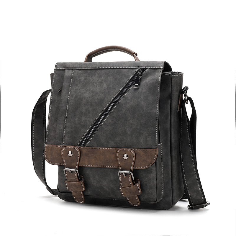 Gray with brown