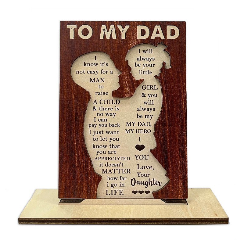 Option b-father and daughter