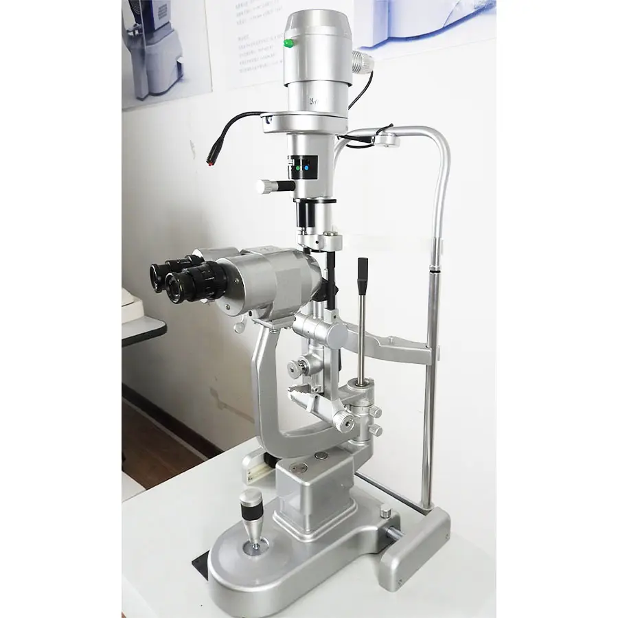 3 Step Magnifications Ophthalmic Slit Lamp Hot Sale Low Price Classic Slit Lamp KJ5E