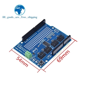 TZT Motor/Schritt/Servo/Roboter Schild für Arduino I2C v2 Kit mit PWM Treiber TOP