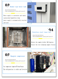 Astm1149 iso1431 môi trường chất lượng cao khí hậu buồng Thiết bị kiểm tra Ozone lão hóa buồng thử nghiệm nhà sản xuất - Product Image 4