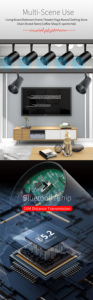 Latest Design 48V Powered Magnetic Track Home Theater <strong>System</strong> TV Wireless Bluetooth Speaker 30W Supports Group Playback - Product Image 5