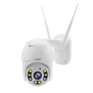 JideTech-Cámara de seguridad de red IP para interior/exterior, sensor CMOS IP66 con ranura para tarjeta SD, wifi, cámara PTZ, Audio bidireccional, 5MP, 4X - Product Image 1