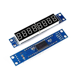 MAX7219 LED Dot Matrix 8-stelliges Steuer modul für digitale Röhren anzeige Für Arduino 3.3V 5V Mikro controller Serial Driver 7-Segment
