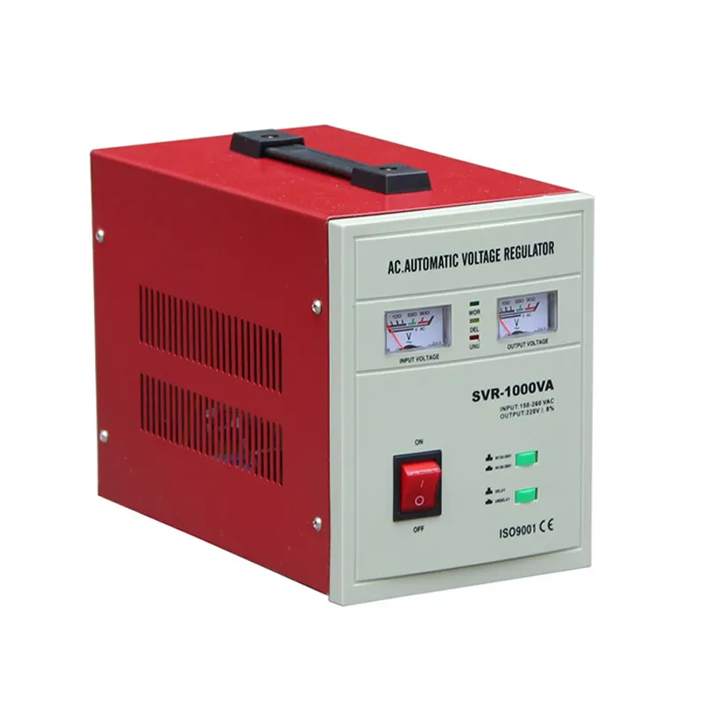SDR SVR 1000VA 2000VA relay fully automatic voltage regulator stabilizer