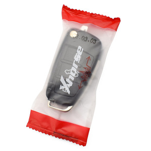 Xhorse XKA600EN A-Udi กุญแจรีโมทอเนกประสงค์สไตล์ <span class=keywords><strong>Q7</strong></span> A6L 3ปุ่มสำหรับเครื่องมือกุญแจ VVDI2