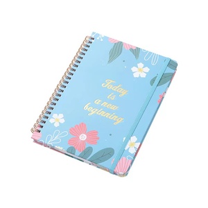 2026 con copertina rigida A5,A6 libro di Note di carta a spirale diario Agenda del diario datata ogni giorno settimanale organizzatore mensile Notebook - Product Image 1