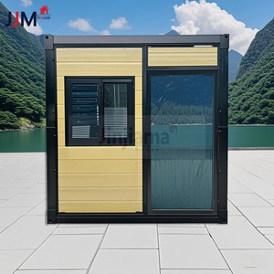 JJM 20ft Estructuras de acero Prefabricadas Plegable Living Home Casas modulares prefabricadas Casa contenedor plegable apilable - Product Image 2