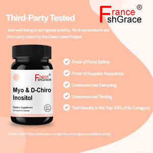 Премиум Myo D-Chiro, добавка инозита для женщин, поддерживающая гормональный баланс, Мио-Инозитол в капсулах - Product Image 4