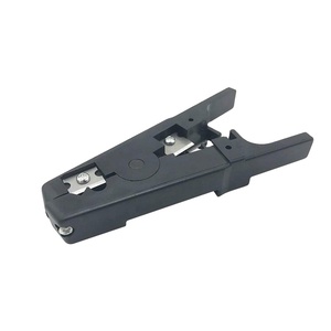 Kit d'outils pour câbles réseau 4-en-1 Outil de poinçonnage Pince à dénuder Testeur Telecom Parts Essential for Cable Manament - Product Image 2