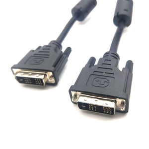 1.8M DP display a DVI cavo con 24 + 1 Pin placcato in oro adattatore maschio per Monitor M giacca in PVC per microfono OD7.3mm - Product Image 5