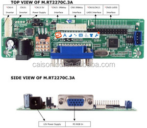RTD2270 <strong>VGA</strong> Supported 1680x1050(FG/HFG) 1920x1080(UFG) 6/8 Bit <strong>LCD</strong> <strong>Controller</strong> <strong>Board</strong> - Product Image 4