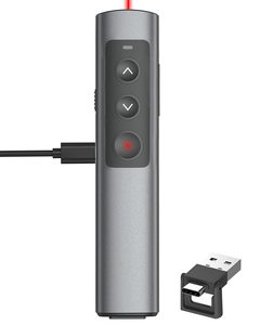 MAC portatile proiettore per computer portatile 2 in 1 usb a/c presentazione ricaricabile keynote remoto presentazione clicker puntatore - Product Image 1