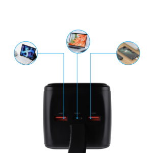 Compact and Lightweight <strong>Design</strong> 40000mAh Wireless PD Charger Power Bank Shell Box with 2x USB - Product Image 3