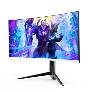 专业宽屏Hdr显示器弯曲4k <span class=keywords><strong>3440x1440</strong></span>显示器34英寸电脑游戏显示器180 hz