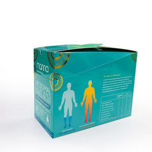 Caja de embalaje de tira de rasgado autolista personalizada Pantalla de cono de papel completo caja de mostrador de venta al por menor promoción en relieve para botellas completas - Product Image 4