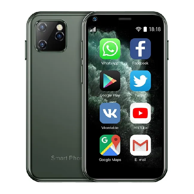 SOYES-teléfono móvil XS11, 1GB, 8GB, 2,5 pulgadas, MTK6580, Quad Core, hasta 1,3 GHz, WiFi, red FM, 3G, SIM Dual, precio más barato