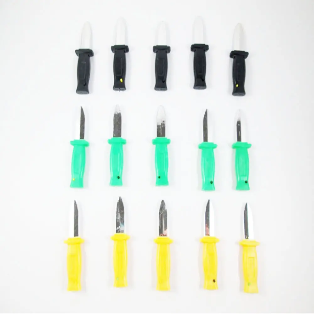 2023 Wholesale Cheap 3 Colors Mini Plastic Knife Flexible Children Toy for Promotional Gift
