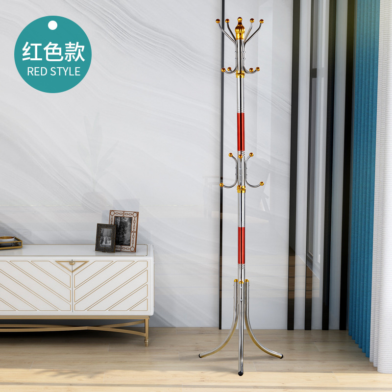 Porte-manteau rouge extra épais