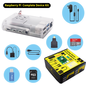Spedizione veloce Raspberry Pi 4B kit completi con alimentazione Plug UK (senza scheda Raspberry Pi) - Product Image 2