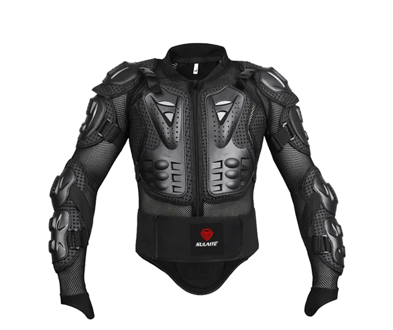 Corpo pieno Gomito Spalla Cassa Posteriore Della Colonna Vertebrale Motocross Protector XL Resistente Armatura Del Motociclo Giacca