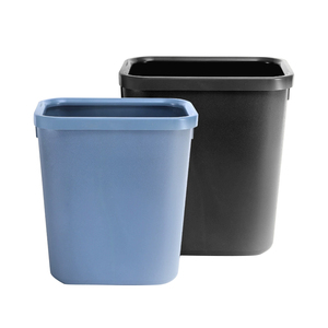 Büyük kapasiteli 12L 24L 35L çöp tenekesi açık üst plastik banyo çöp kutusu kapaklı serin tasarım çöp tenekesi - Product Image 3