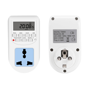 AL-06 Timer Digitale Interruttore 220VAC 10A digitale timer Digitale Programmabile Timer Universale Presa Spina di UE - Product Image 1